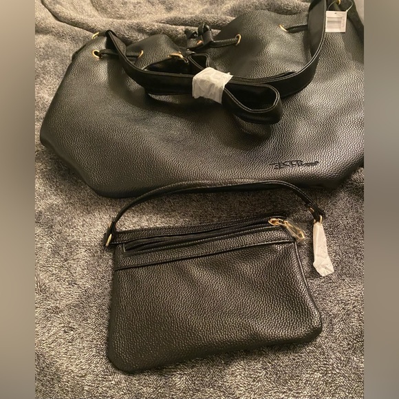 NWOT Women 2 piece set Fashion Drawstring matching set purse wallet - Picture 2 of 6